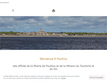 Tablet Screenshot of pauillac-medoc.com